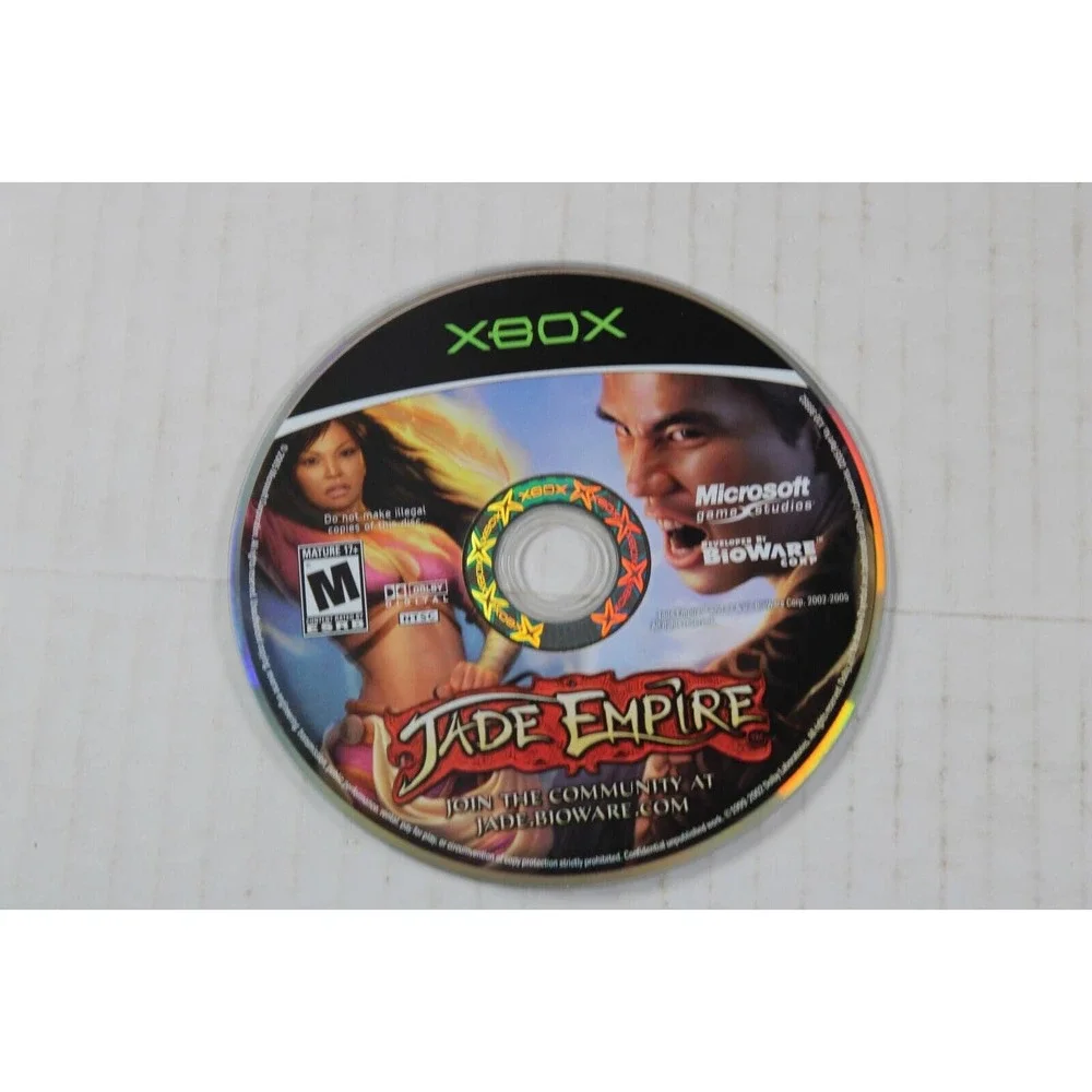 Jade Empire (Microsoft Xbox, 2005) Authentic, game disc only, tested/works
